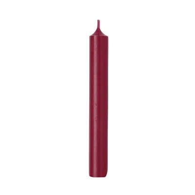 Obrázok produktu pre Stearin Stabkerze - himbeerrot 1Stk.