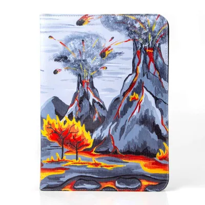 Produktbild von cardcosmos - Artwork 9 Pocket Premium Zip Binder / Sammelordner / Sammelalbum - Fiery Mountains