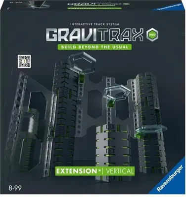 Zdjęcie produktu dla GraviTrax PRO Zestaw Rozszerzający Vertical, 33 Elementy, Tor Kulkowy, Dla Dzieci 8+, Ravensburger 22427