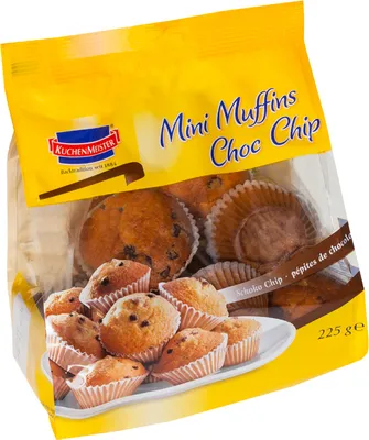 Immagine prodotto di KuchenMeister Mini Muffin al Cioccolato Gusto Straciatella 225g