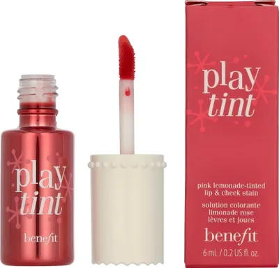 Produktbild von Benefit Playtint Lip & Cheek Stain flüssige Tönung für Lippen und Wangen Pink Lemonade 6 ml