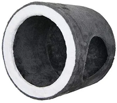 Produktbild von Wandhöhle für Katzen in Grau/Weiß - Ø 34 cm x 28 cm