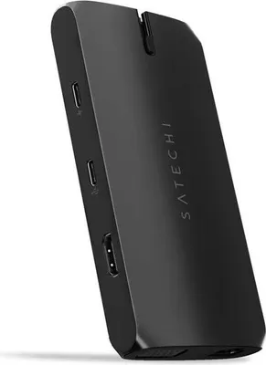 Image de Satechi ST-UCMBAK station d'accueil Avec fil USB 3.2 Gen 2 (3.1 Gen 2) Type-C Noir