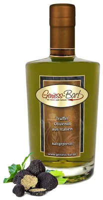 Produktbild von Feinstes Trüffelöl aus Italien 0,5L - intensives Trüffelaroma extra vergine