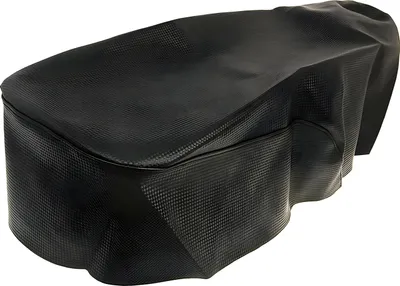 Image de Housse de siège aspect carbone pour Vespa LX