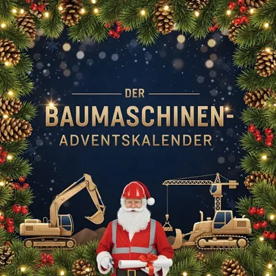 Produktbild von Der Baumaschinen-Adventskalender