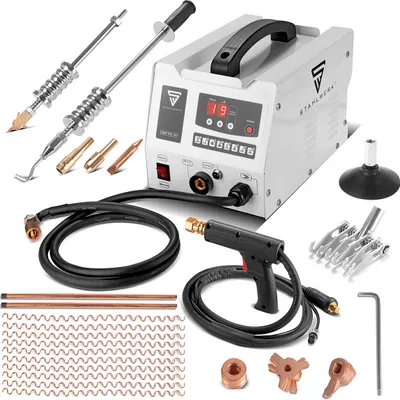 Produktbild von STAHLWERK Ausbeulspotter CBR-90 ST mit 3.000W und 230V Smart Repair Ausbeul-Set