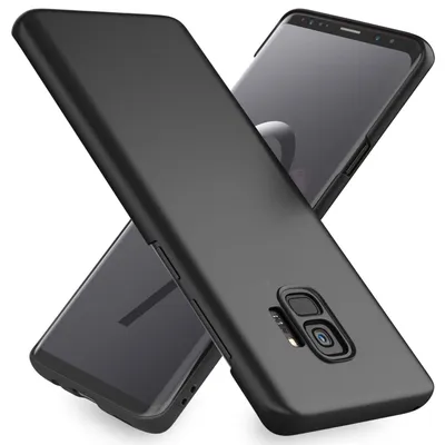 Zdjęcie produktu dla Etui na telefon Samsung Galaxy S9 od NALIA, cienka obudowa ochronna, czarna