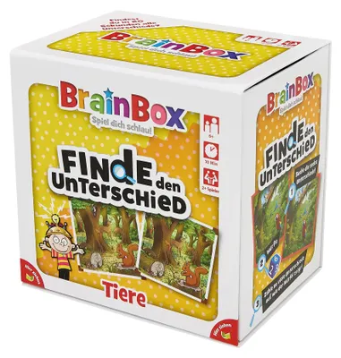 Produktbild von BrainBox - Finde den Unterschied Tiere