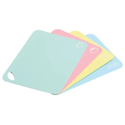Produktbild von KESPER Schneidebrett 4 Stück 38 X 29 X 02 cm Kunststoff Pastell 30590