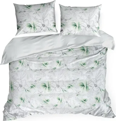Image de Draps de satin 220x200 Spring 28 blanc Eurofirany