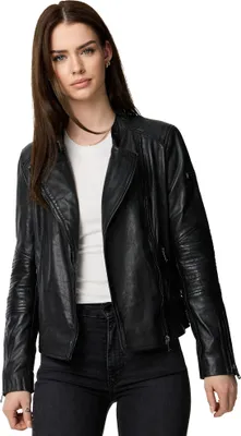Produktbild von Tazzio Damen Lederjacke F523 (Schwarz, S)