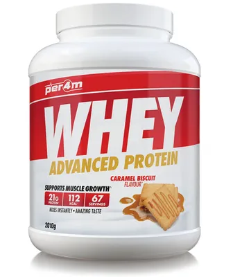 Produktbild von Per4m Whey Protein- 2,01 kg Caramel Biscuit