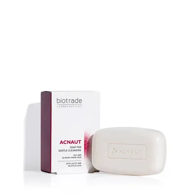 Produktbild von Biotrade Acnaut Seife für sehr fettige und zu Akne neigende Haut