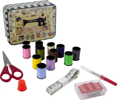 Imagen del producto de Kit de costura Genius Ideas con caja de metal