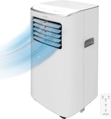 Produktbild von Cecotec 08171, Einteilige mobile Klimaanlage, Kühlung, Entfeuchter, Ventilator, 7000 BTU/h, 65 dB, 15 m², R290