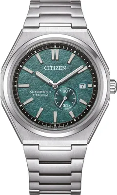 Produktbild von Citizen NJ0180-80X Herrenuhr Automatik Titan Grün