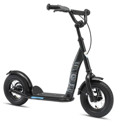 Produktbild von BIKESTAR Tretroller Kinderroller ab 4 - 5 Jahre | 10 Zoll Classic Edition | Schwarz (matt)