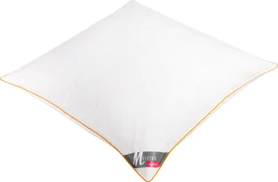 Produktbild von Meisterhome® Daunen Kopfkissen 80x80 cm - Daunenkissen - 3-kammer - Hotelqualität, Model:Exzellent
