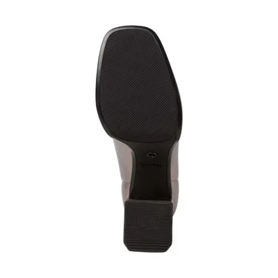 Produktbild von Tamaris Damen Stiefelette ohne Verschluss Plateau hoher Blockabsatz 1-25324-41, Größe:36 EU, Farbe:Silber