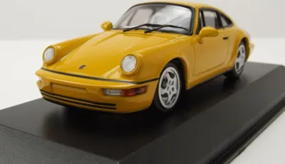 Produktbild von Maxichamps 940062920 Porsche 911 Carrera 1992 gelb 1:43