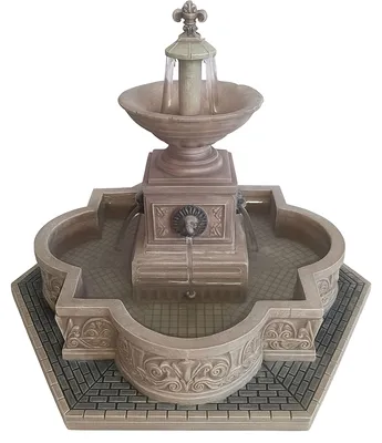 Productafbeelding van Kerstfiguur Modular plaza-fountain with 4.5v adaptor LEMAX