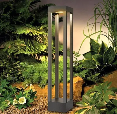 Produktbild von ledmo LED Wegeleuchten Außen 9W Pollerleuchte 3000K Wegbeleuchtung Aussen Gartenleuchten Pollerleuchten 60CM Wegeleuchte IP65