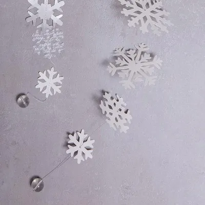 Produktbild von Kette "Schneeflocke", 120 cm