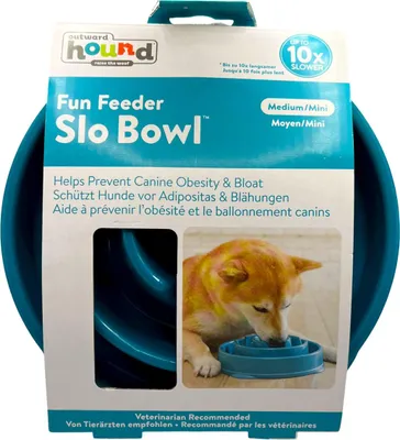 Immagine prodotto di Outward Hound Mini Ciotola per cani Slo Ciotola turchese