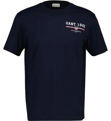 Produktbild von Gant - "1949" T-Shirt für Herren, Regulär GT26909 (M) (Abendblau)