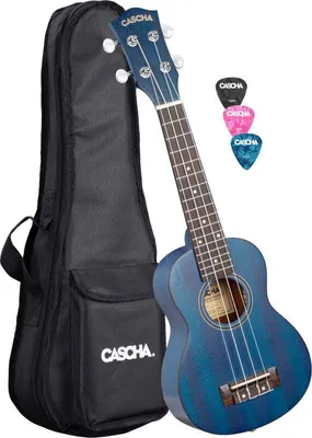 Zdjęcie produktu dla Cascha HH 2266 Premium Blue Ukulele sopranowe