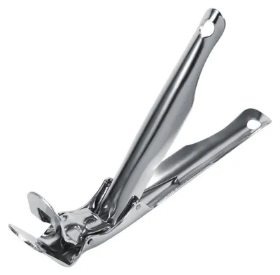 Küchengreifer aus Edelstahl, hitzebeständig, 20,5 cm, 183 g