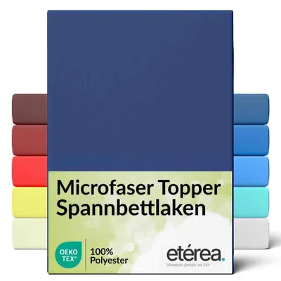 Produktbild von etérea Spannbettlaken Microfaser 140x200 - 160x200 cm