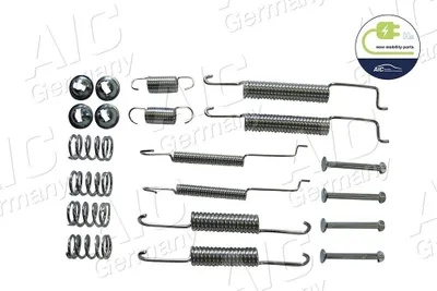 Produktbild von AIC Zubehörsatz Bremsbacken 53672 Hinten Links Hinten Rechts für VW POLO (9N)