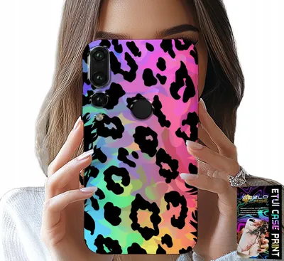 Produktbild von Fall Für Huawei P20 Pro - Bunte Regenbogen Leopard Druck Zurück Glas