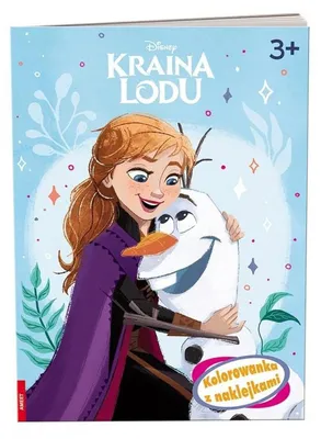 Imagen del producto de Kraina Lodu Kolorowanka z naklejkami