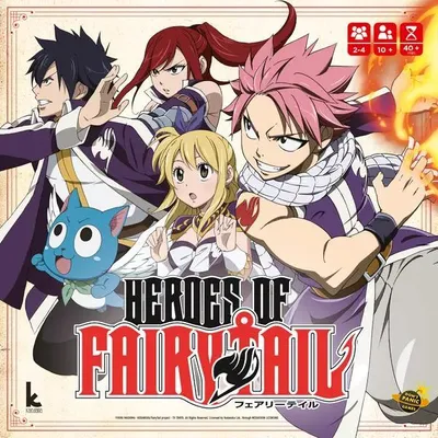 Produktbild von Asmodee Heroes of Fairy Tail, Brettspiel, 10 Jahr(e), 40 min