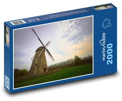 Produktbild von Puzzle 2000 Holländische Windmühle - martinpuzzle