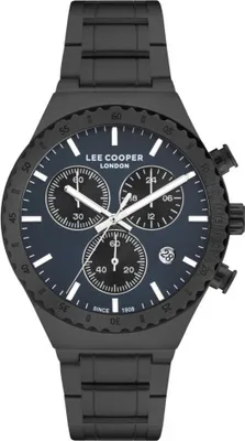 Produktbild von Herrenuhr LEE COOPER LC07853.690 in Marineblau als modisches Geschenk.
