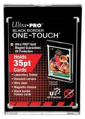 Produktbild von Ultra Pro - Black Border - UV One Touch Magnetic Holder 35PT