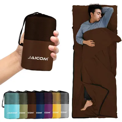 Obrázek produktu pro Spací pytel do stanu, ultralehký, mikrovlákno, rozměry 220 x 90 cm, hmotnost 540 g, rozměry v balení 20 x 10 cm
