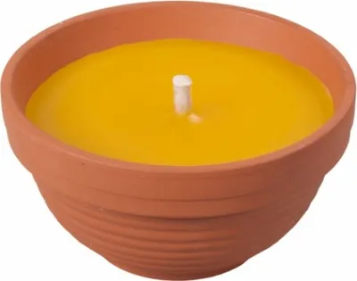 Immagine prodotto di Candela CITRONELLA FLOWER jardine con 1 stoppino 130g d9x5cm