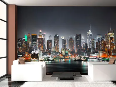 Produktbild von Vlies Fototapete New York 400x280 cm Tapeten Wandtapete XXL Stadt City New York d-B-0034-a-c
