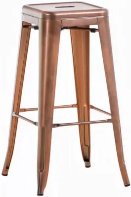 Produktbild von In And OutdoorMatch Barhocker Marilie - Ohne Rückenlehne - 1er-Set - Ergonomisch - Barstühle für Küche oder Kantine - Quadratisch