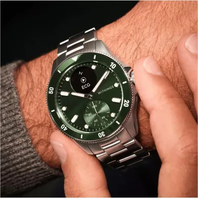 Image de WITHINGS ScanWatch Nova - Montre connectée santé - 42mm Verte