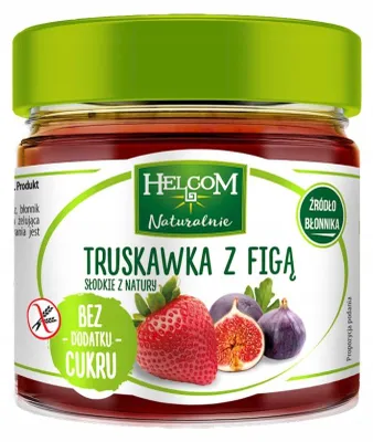 Zdjęcie produktu dla Pasta owocowa truskawka z figą 225ml HELCOM