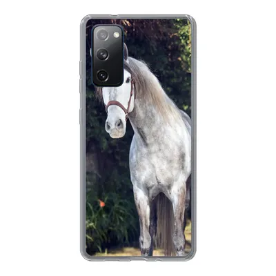 Produktbild von MuchoWow® Handyhülle Schutzhülle Hülle für Samsung Galaxy S20 FE Pferd - Halfter - Natur Silikon Softcase Handy Hülle - Abdeckung