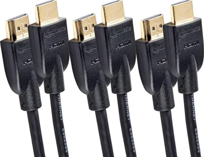 Obrázok produktu pre AmazonBasics PBH-48914, 0,9 m, Typ HDMI (štandard), Typ HDMI (štandard), 3D kompatibilita, Audio Return Channel (ARC), Čierna