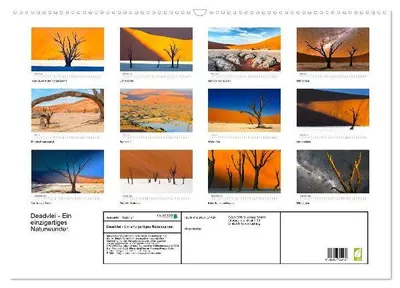 Produktbild von Deadvlei - Ein einzigartiges Naturwunder. (Wandkalender 2026 DIN A2 quer), CALVENDO Monatskalender