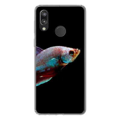Produktbild von MuchoWow® Handyhülle Schutzhülle Hülle für Huawei P20 Lite (2020) Fische - Tiere - Licht Silikon Softcase Handy Hülle